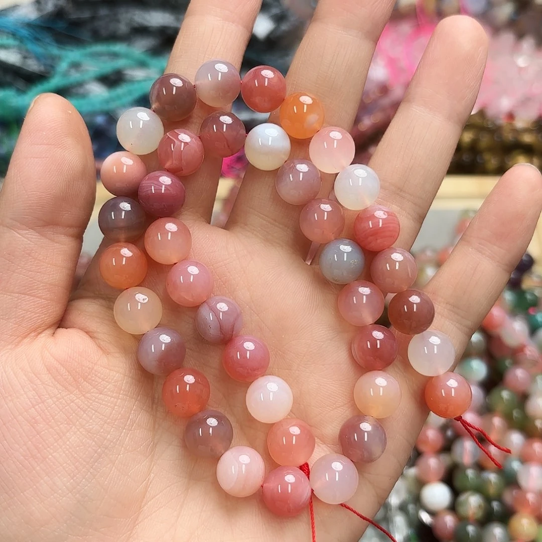 爱***友玛瑙/玉髓未镶嵌珠宝半成品卡十盐源一条