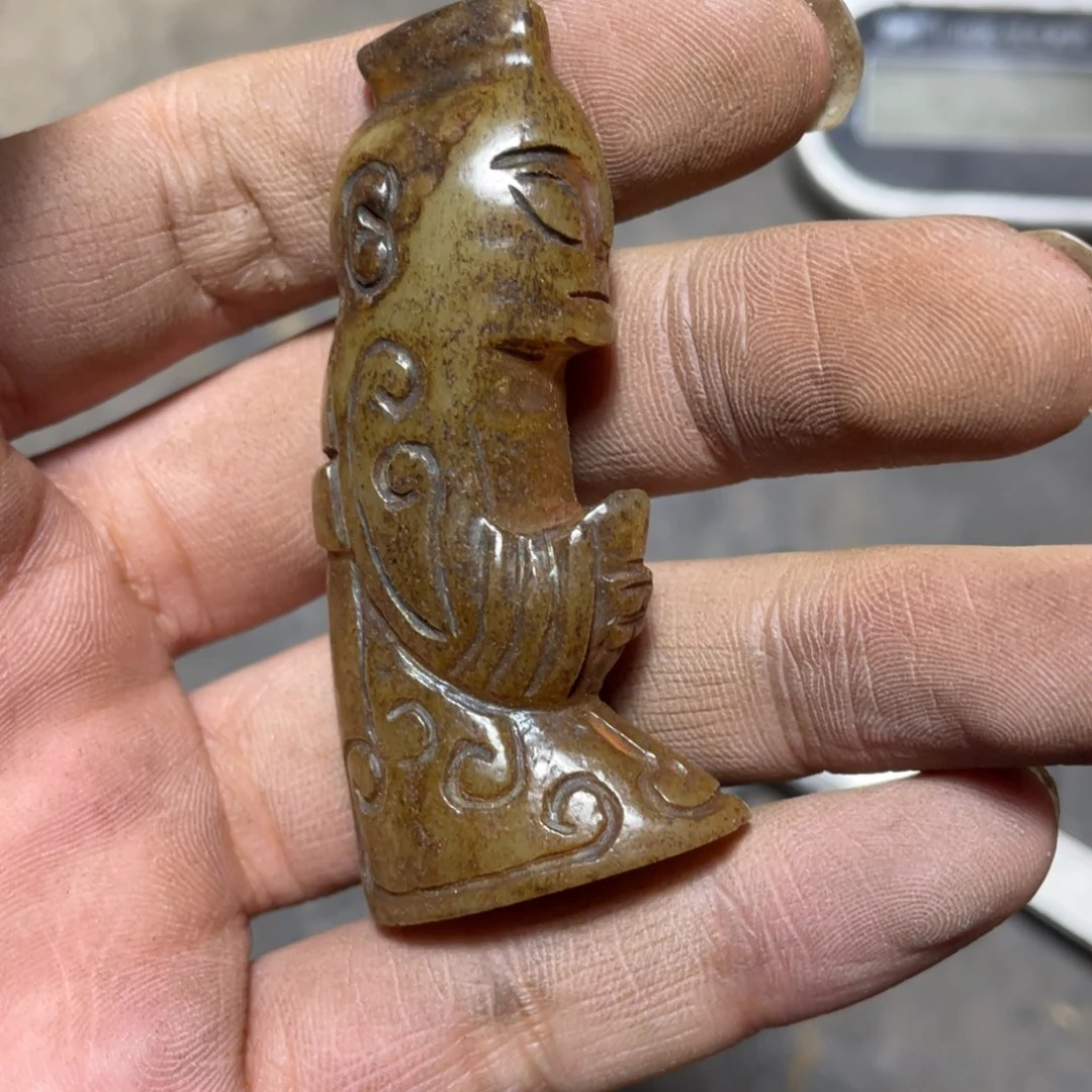 和田玉（糖玉）未镶嵌挂件