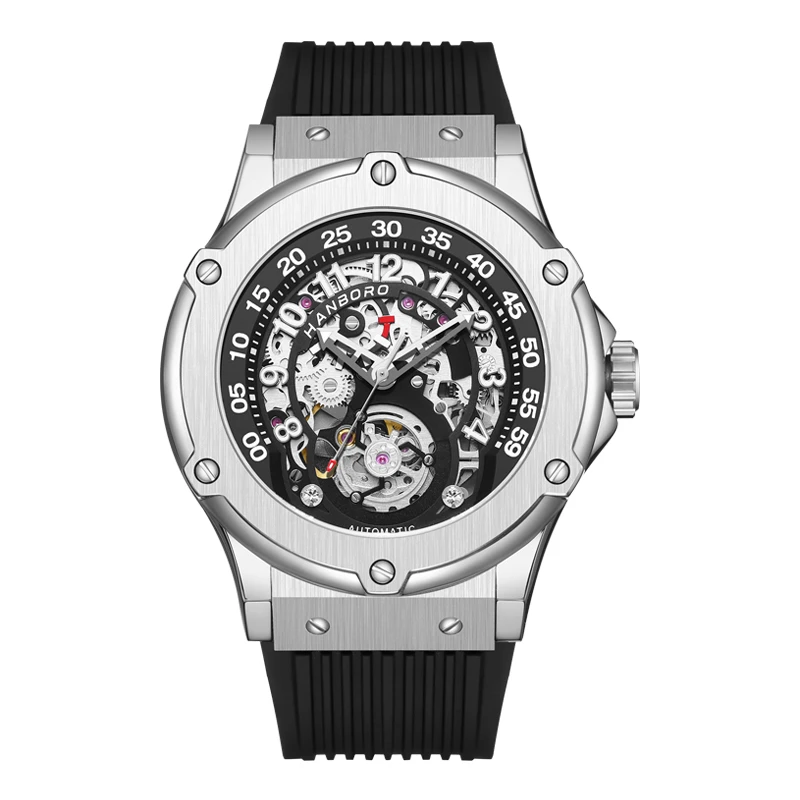 【黎莎专属】衡宝罗大爆炸系列男士全自动机械手表防水夜光腕表