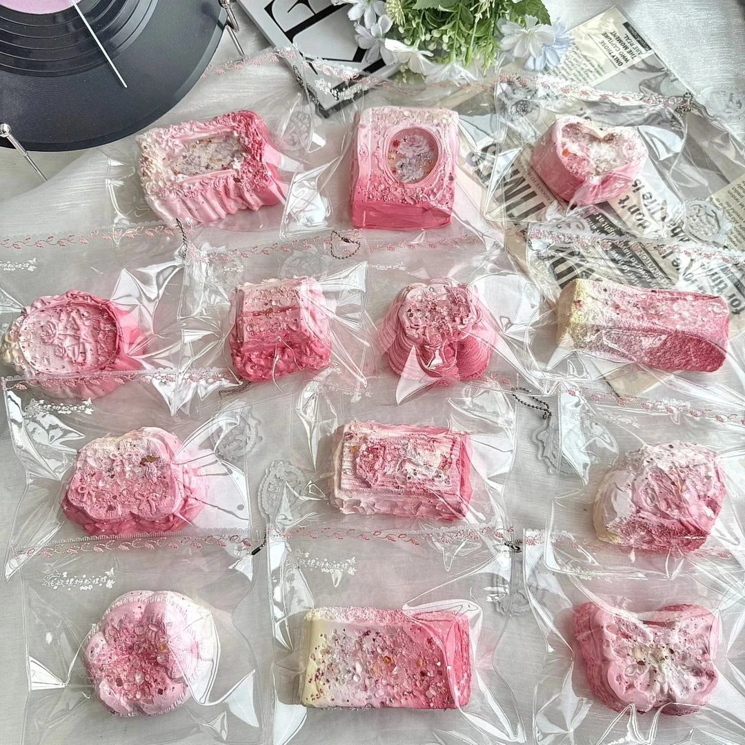 玫瑰窃贼系列捏捏｜乳膏泥｜默认微瑕｜晕染有随机性