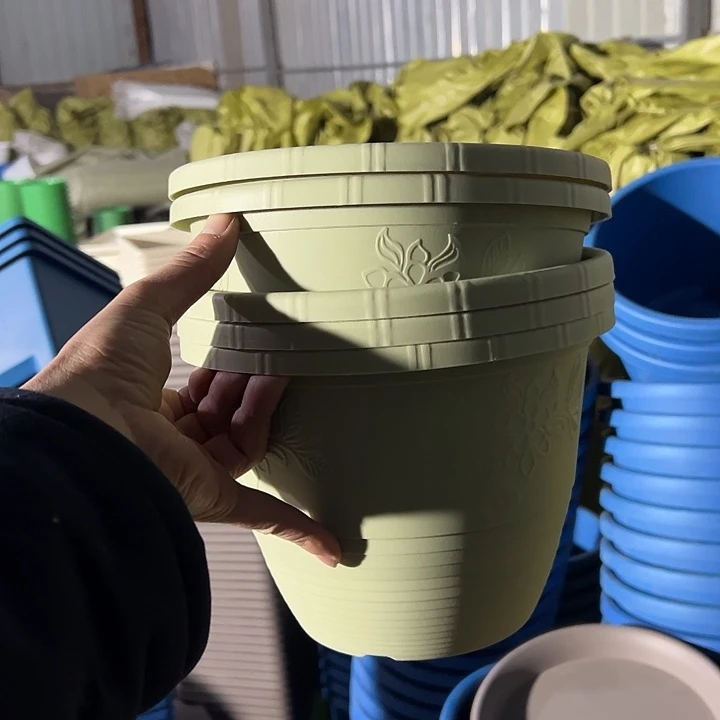 浮雕外径23高17五个盆