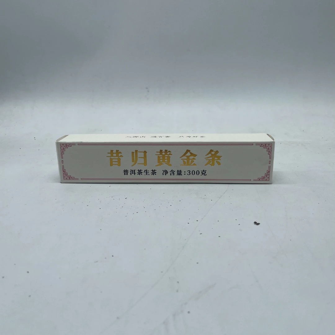 2023年 昔归黄金条 普洱茶生茶 300g
