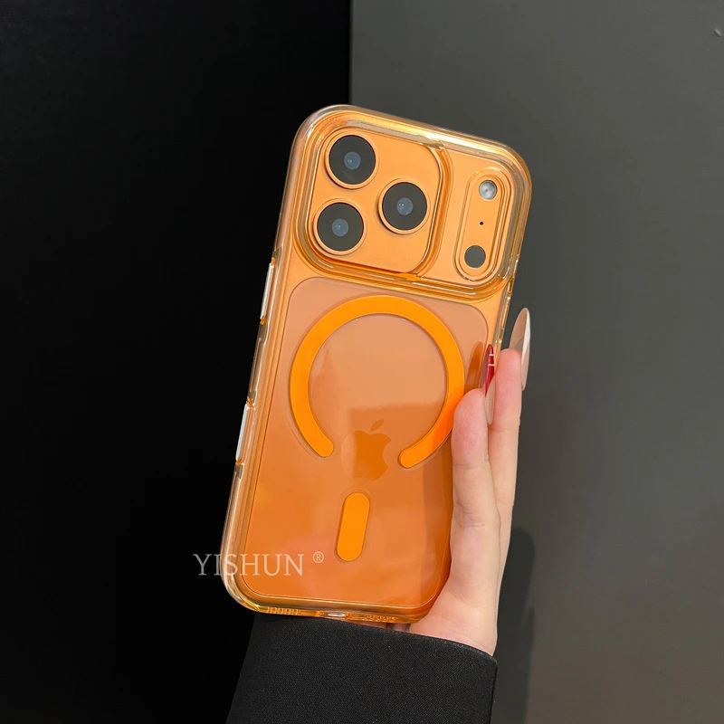 适用iPhone17ProMax苹果手机壳16pro创意15pm高级感高透不发黄17A