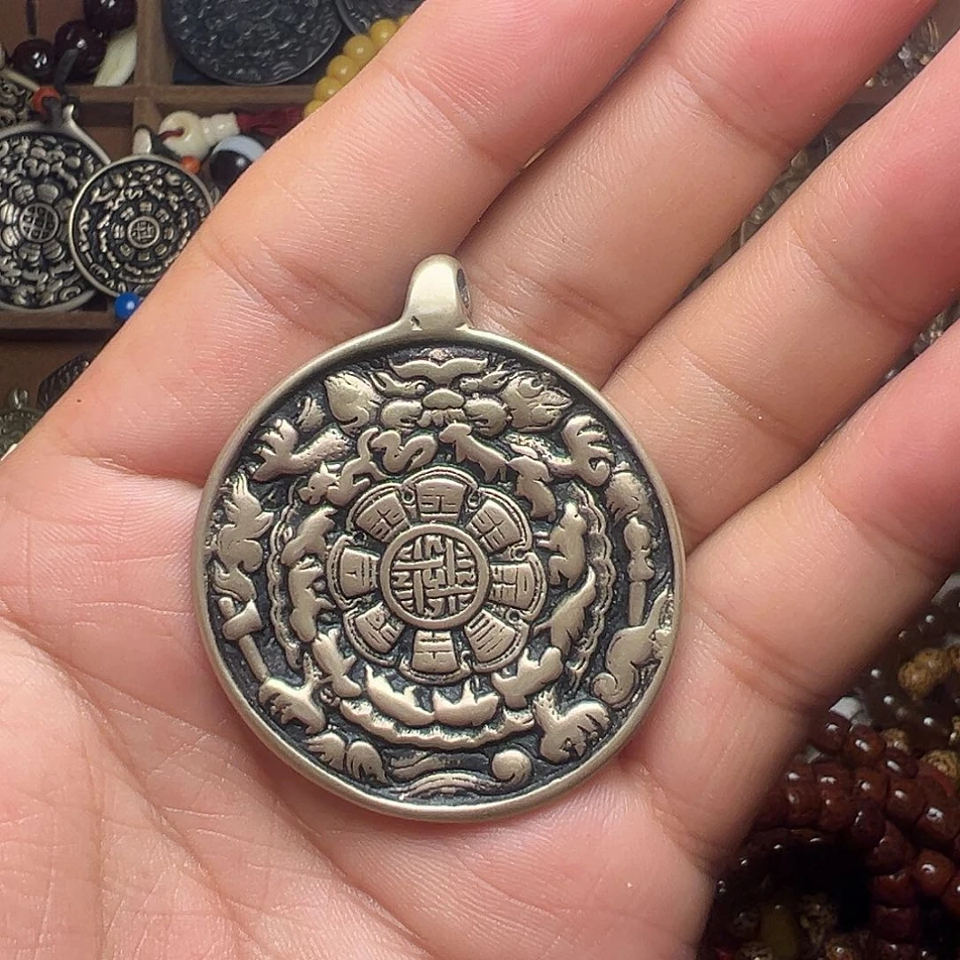 桃核吊坠九宫吊坠