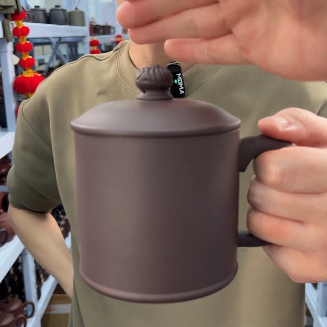 紫砂茶杯原矿紫砂