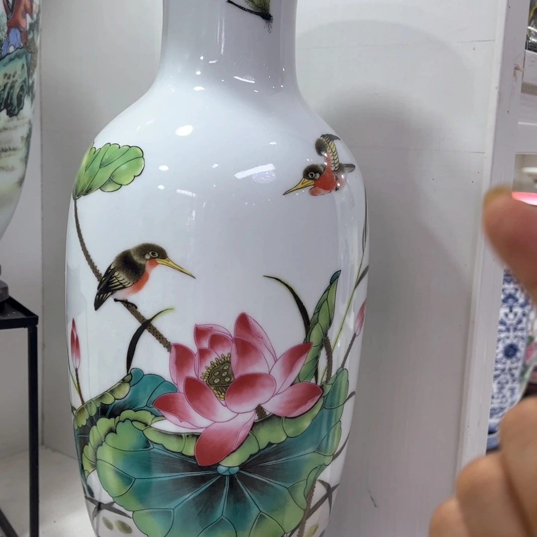 景德镇陶瓷花瓶摆件