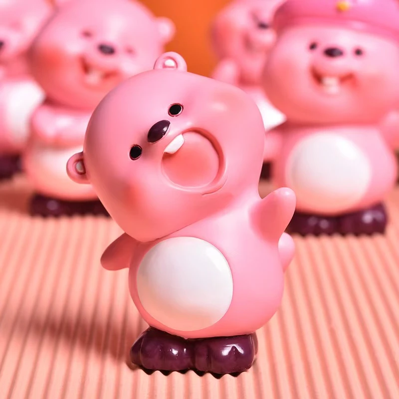 （拆盒）露比玩偶loopy小海狸的开心日常盲盒生日礼物送女朋友