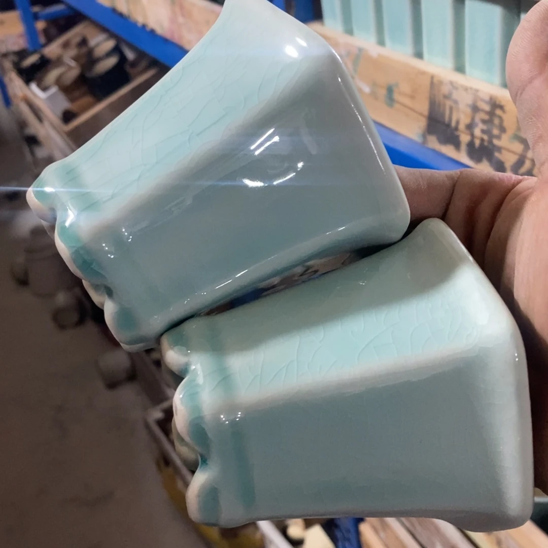 红陶花盆瑕疵盆满12包邮