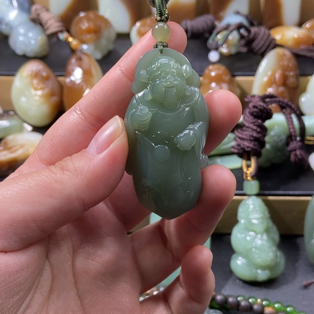 6***8和田玉未镶嵌吊坠(不含链)