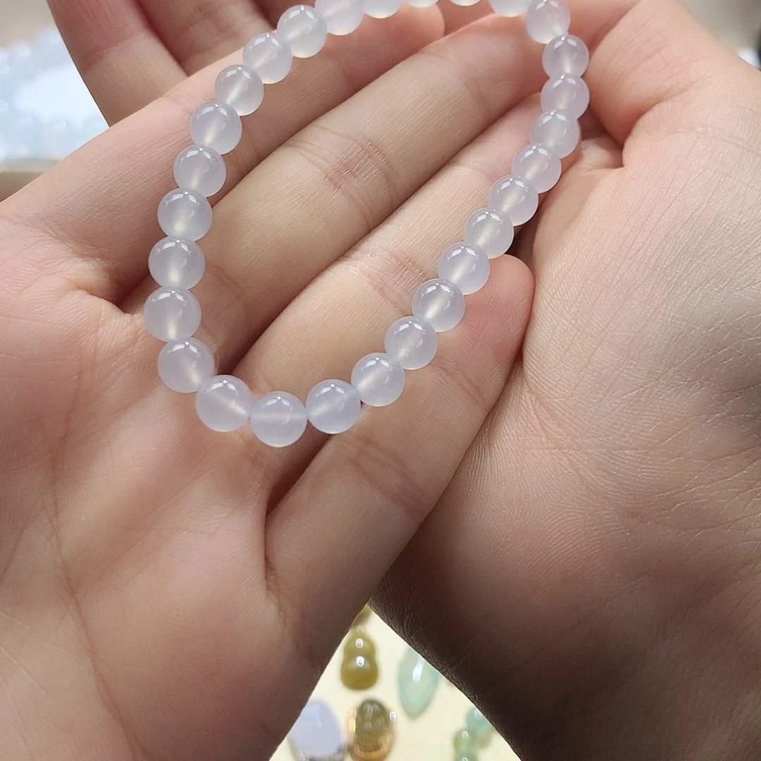 翡翠未镶嵌颈饰手串