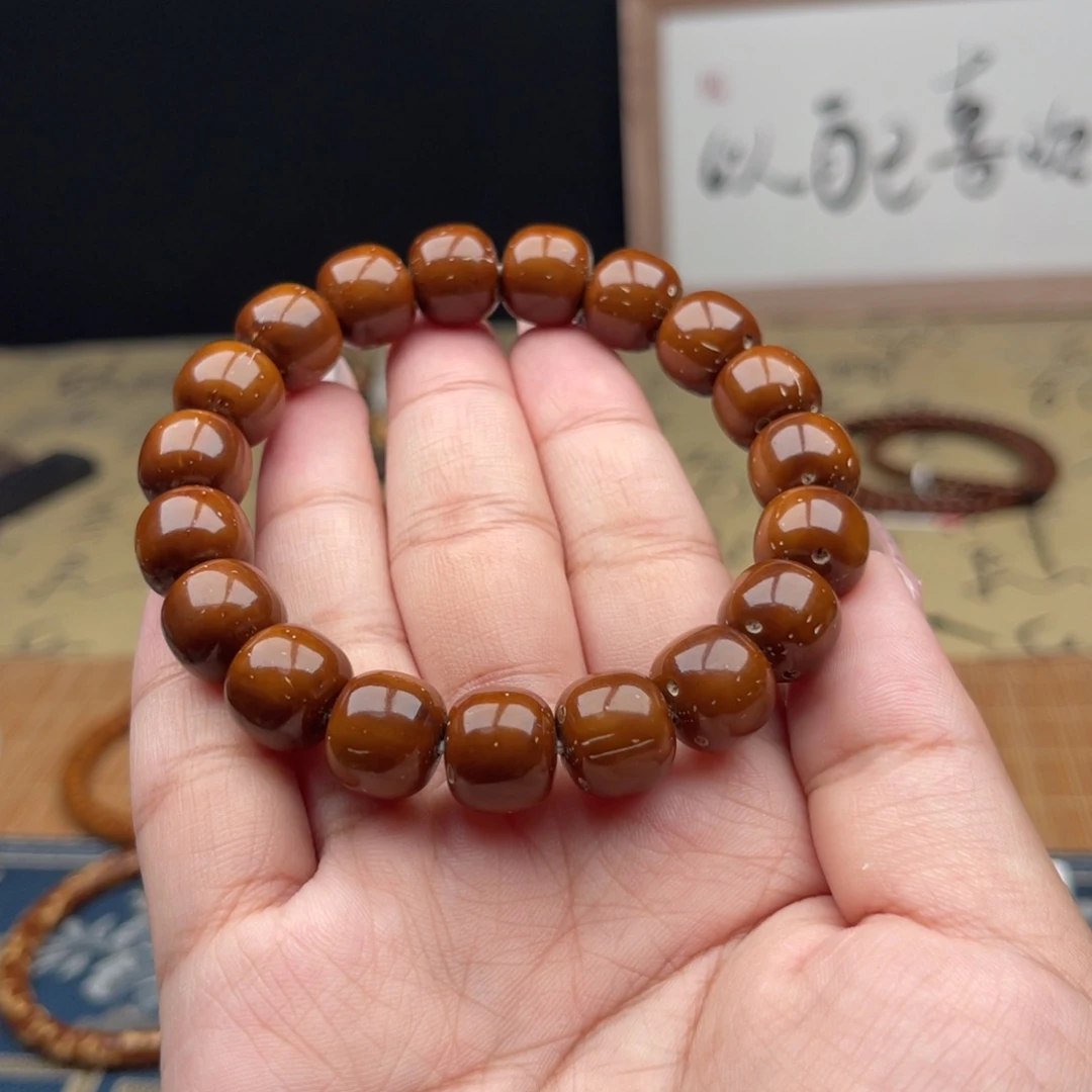 紫金鼠手串半实心老型12➕