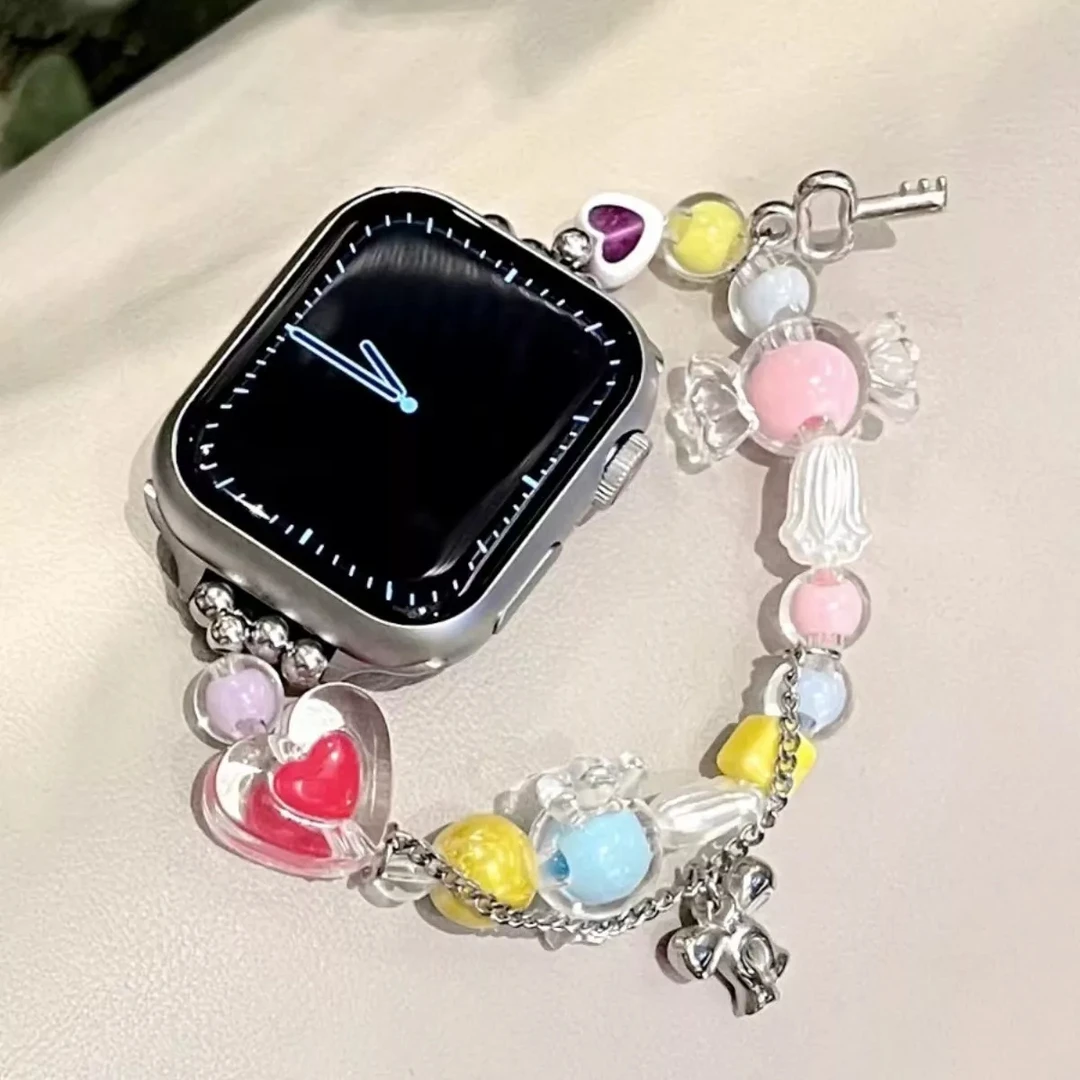 新款高颜值表链户外运动移动支付智能方形表DG