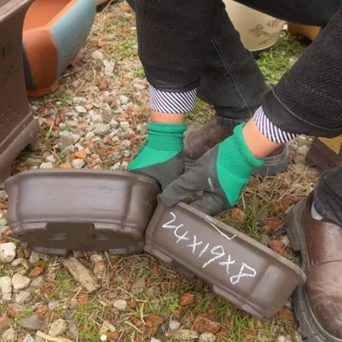 紫砂花盆紫砂花盆盆景盆栽瑕疵