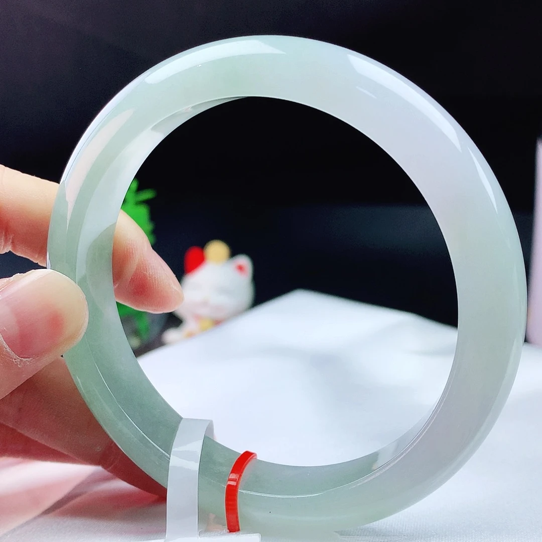 未镶嵌手镯翡翠63圈