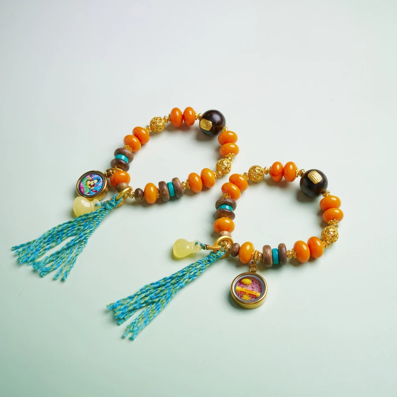 扎西德勒&无相黄财财手串约20mm&多样性发一