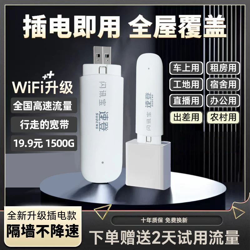 2025随身wifi移动无线网卡插电Wi-Fi宿舍户外车载便携宽带路由器
