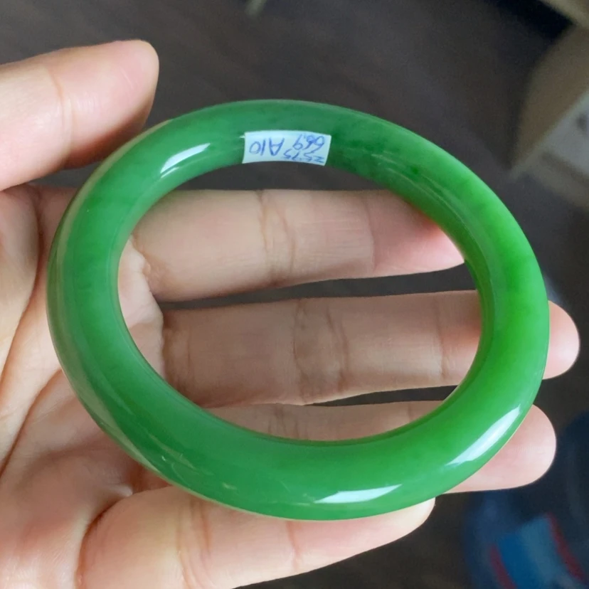 【闪购商品】未镶嵌手镯和田玉（碧玉）