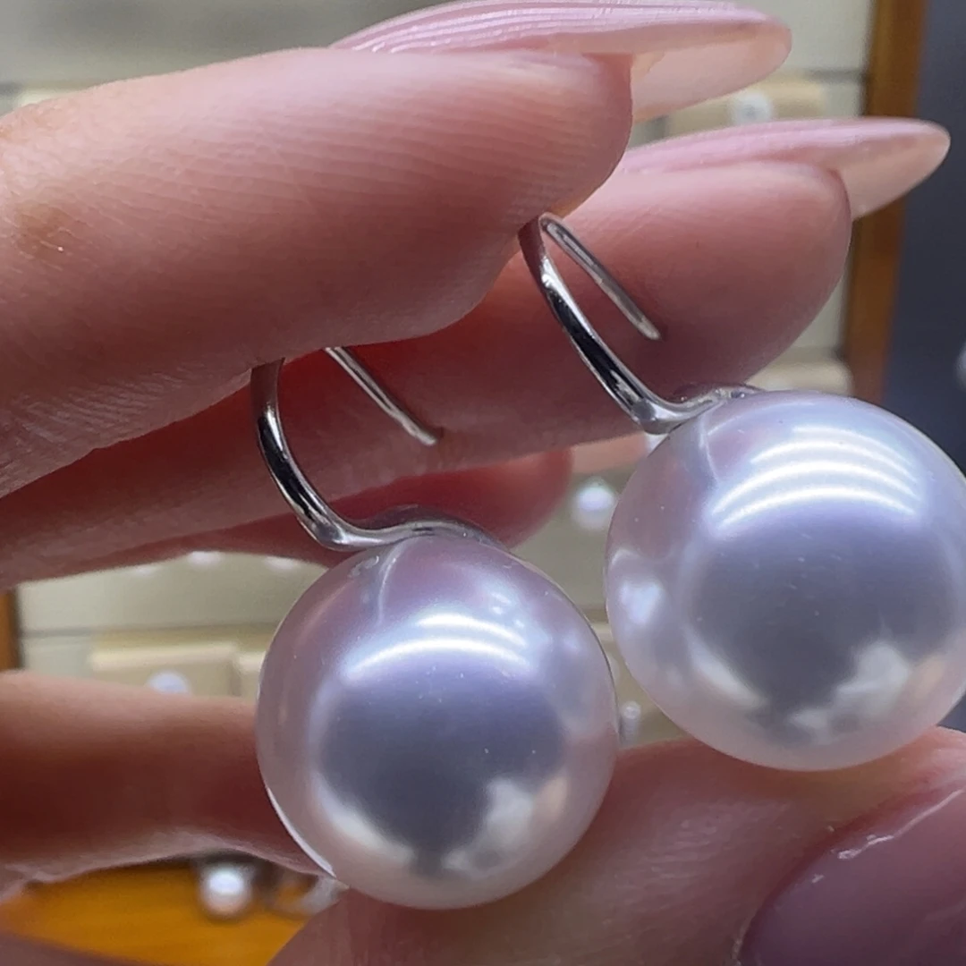 淡水珍珠耳饰未镶嵌