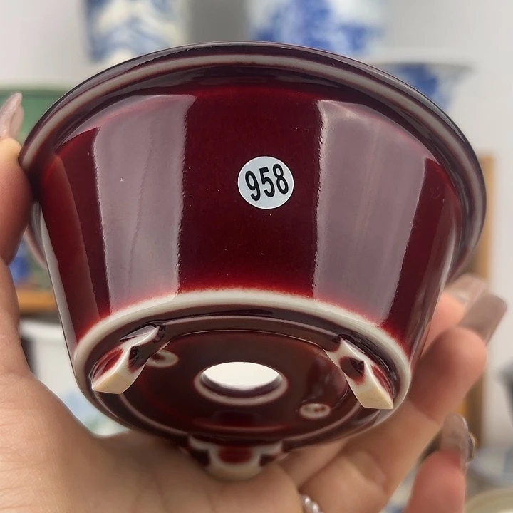 红陶米*手工制作盆