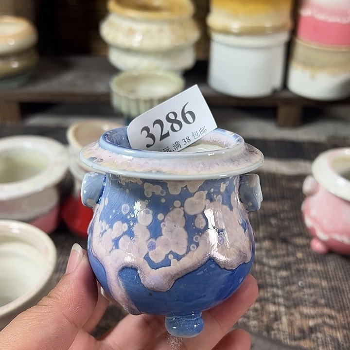 口4 手工花盆满30包邮
