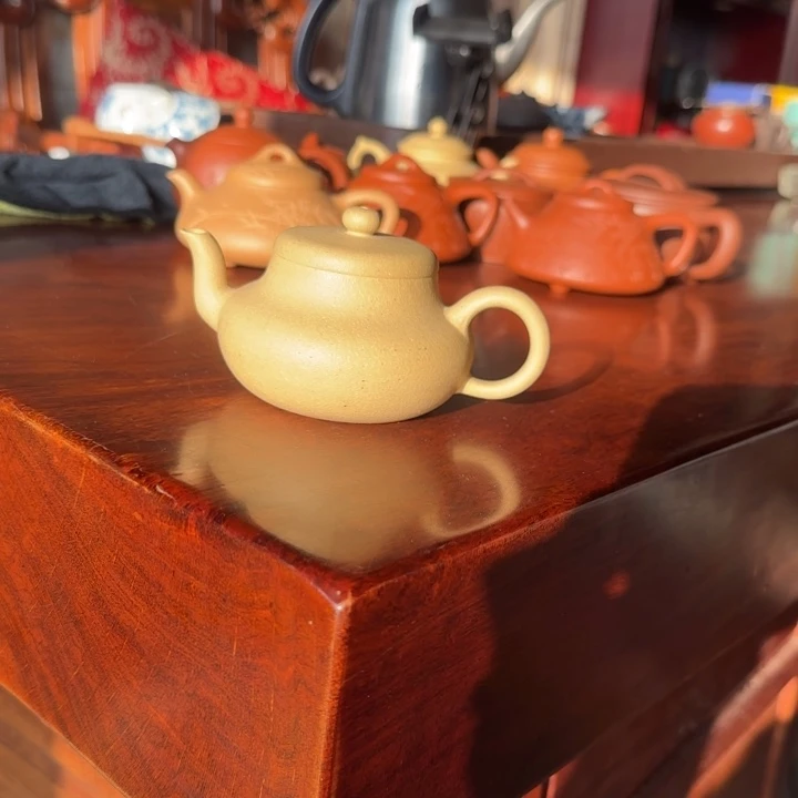 紫砂茶壶久*本绿君德