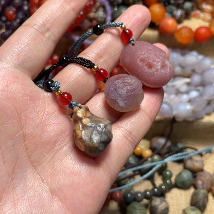 玛瑙/玉髓合金手链