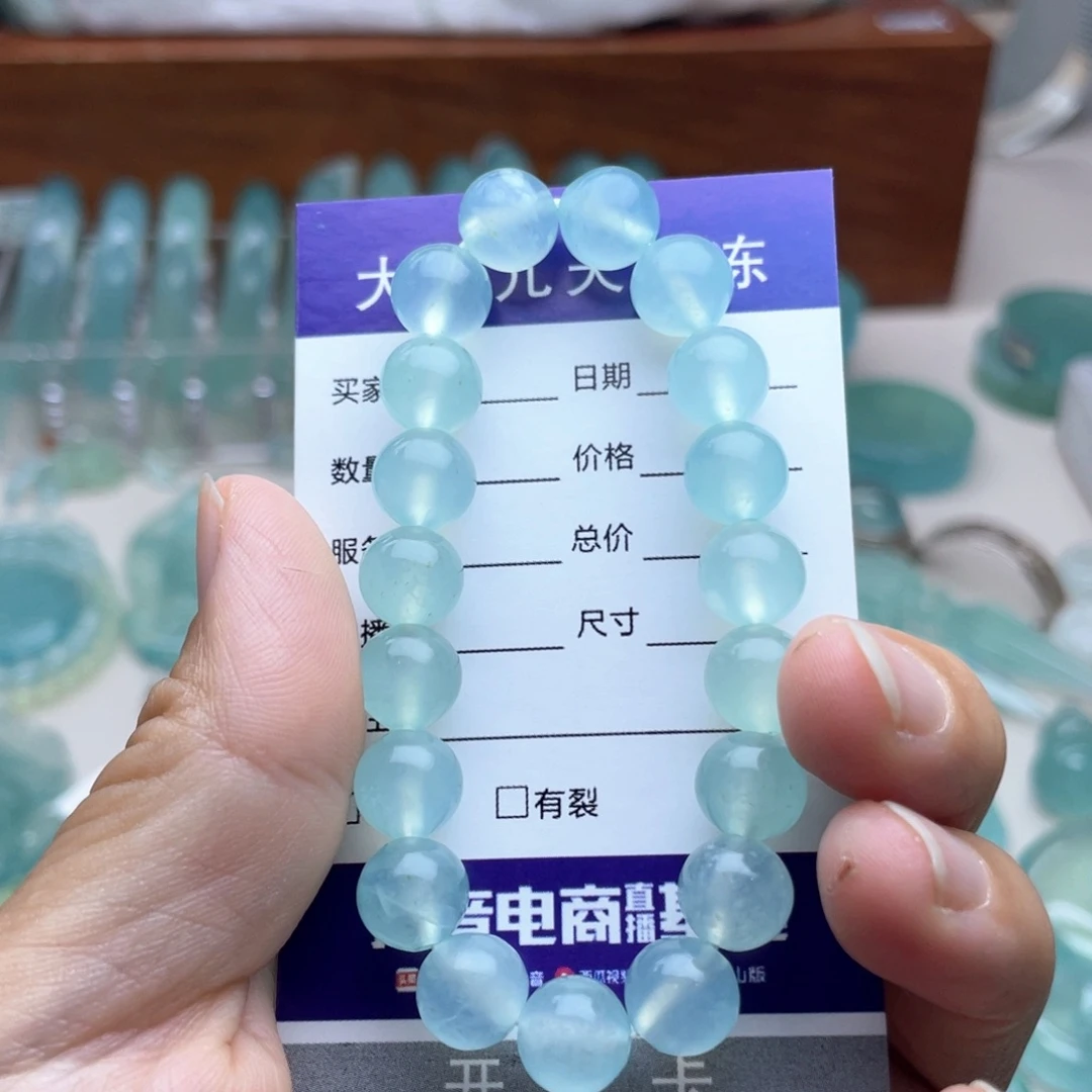 未镶嵌蛇纹石玉手链
