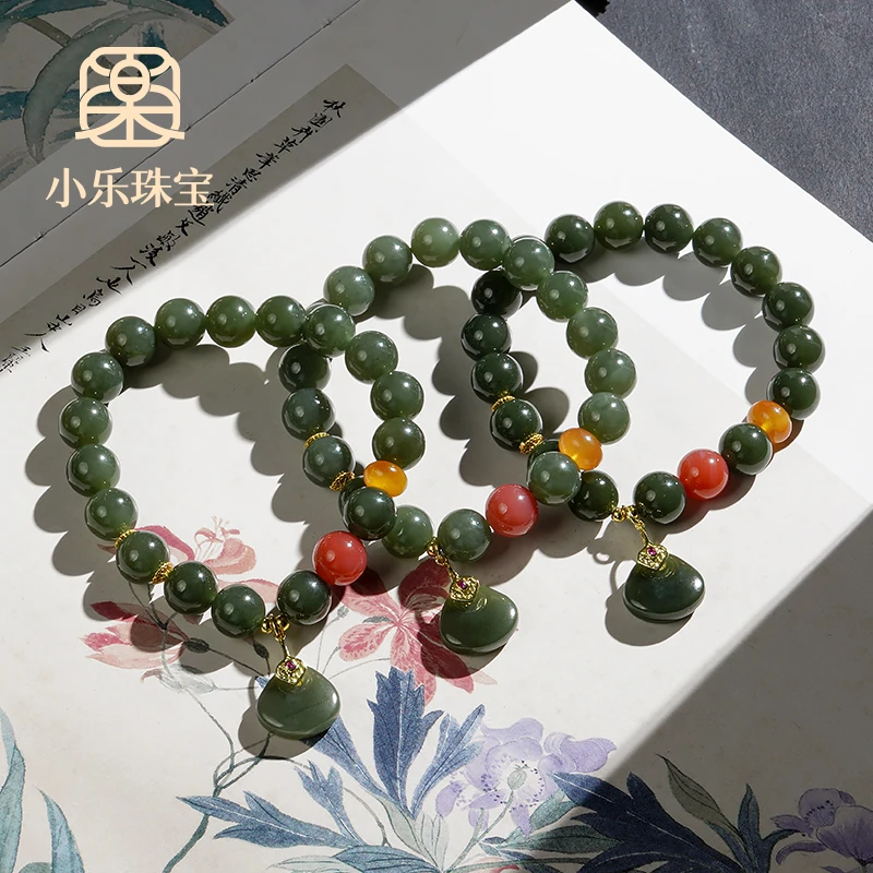 高品质民族风和田玉福袋手链多样性发一-10372