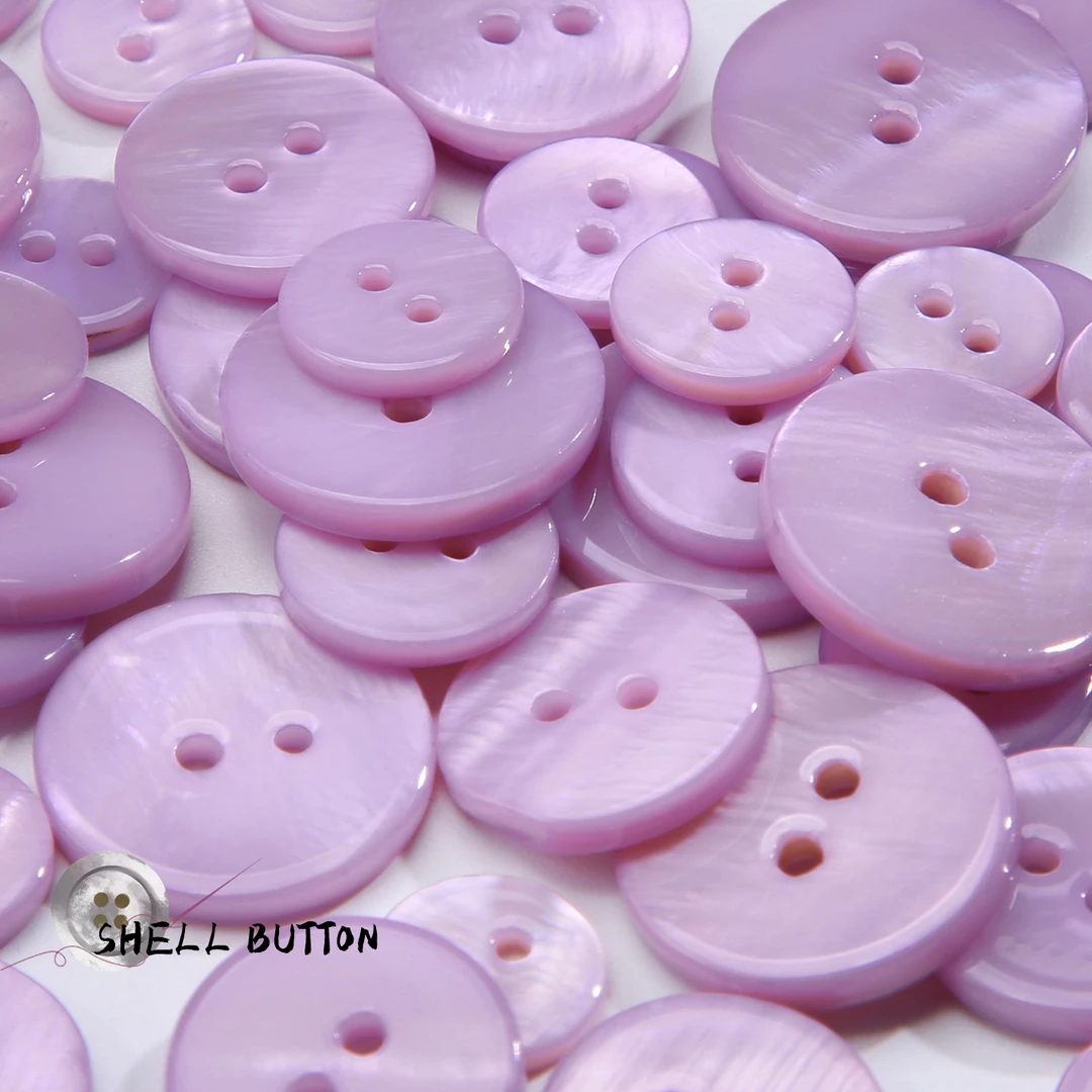 河贝贝壳扣子雪纺针织开衫彩色纽扣衬衫袖口领口服装辅料diy手工