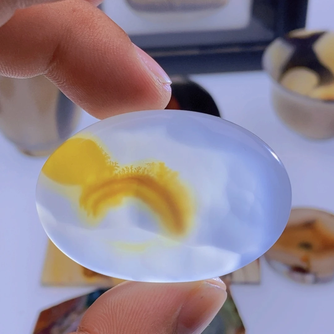 玛瑙/玉髓未镶嵌吊坠(不含链)45
