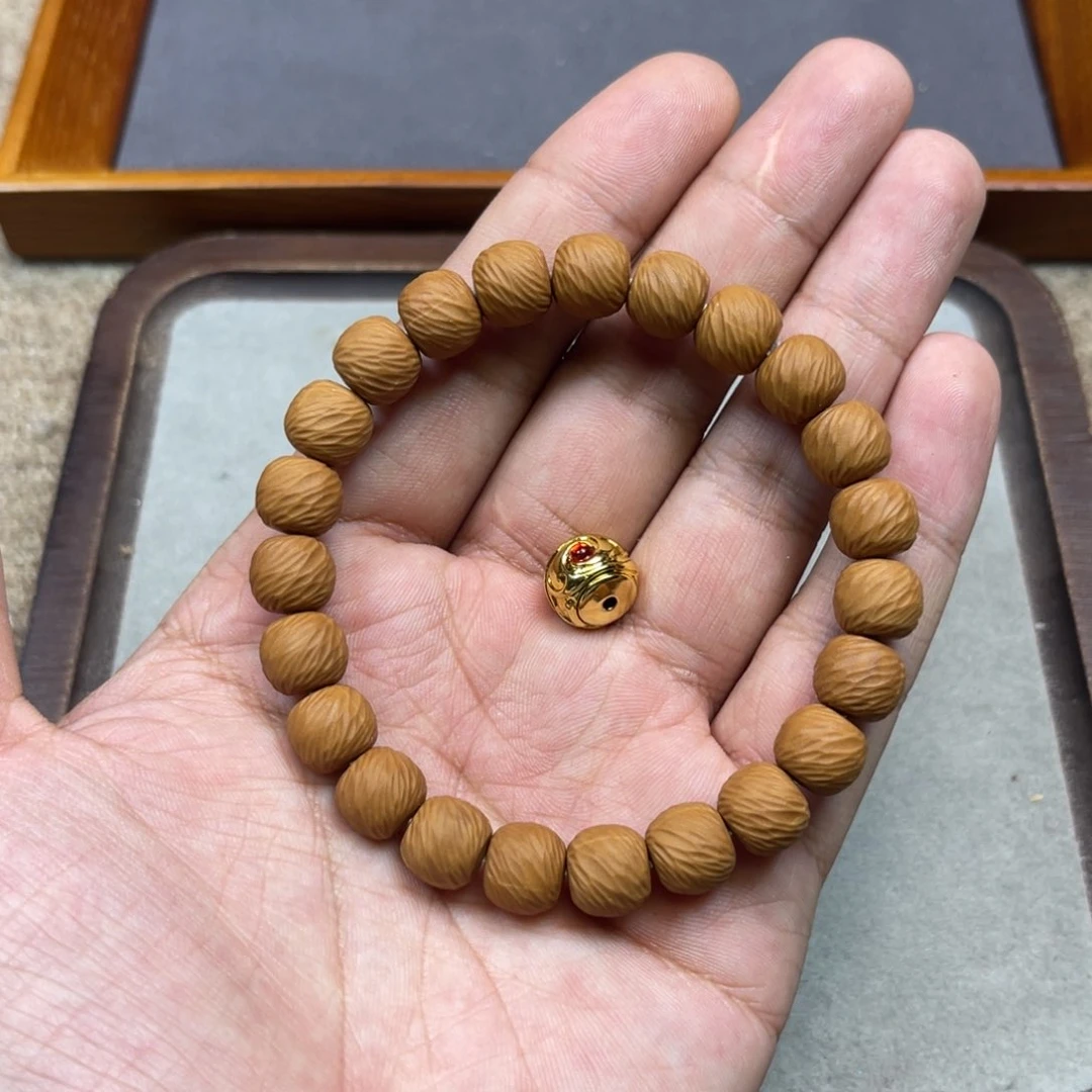 猴头核桃吊坠手工哑光云锦10mm天花板3s级