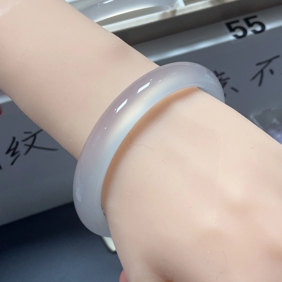 快***快玛瑙/玉髓手镯未镶嵌806