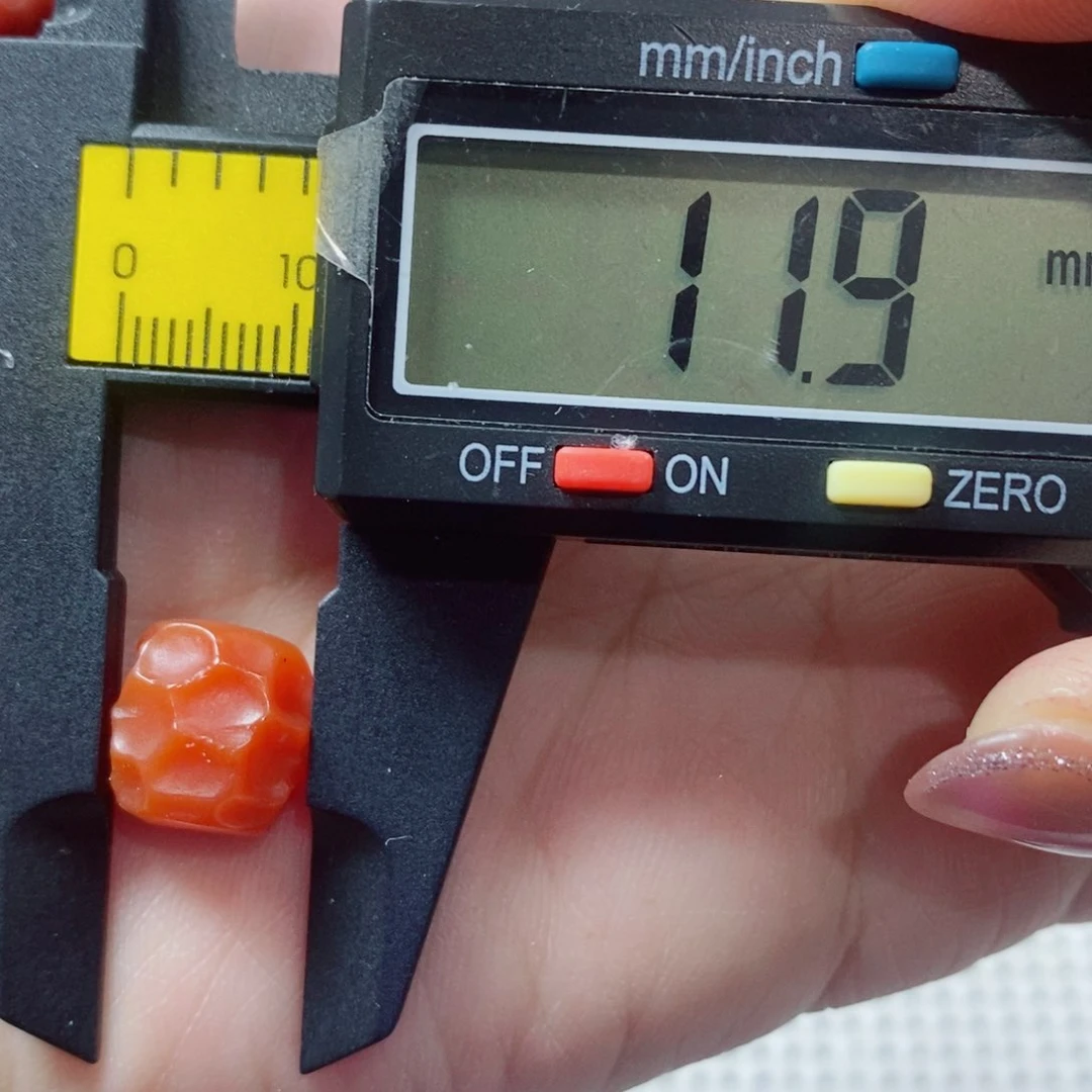 南红玛瑙单珠未镶嵌卡11➕无相