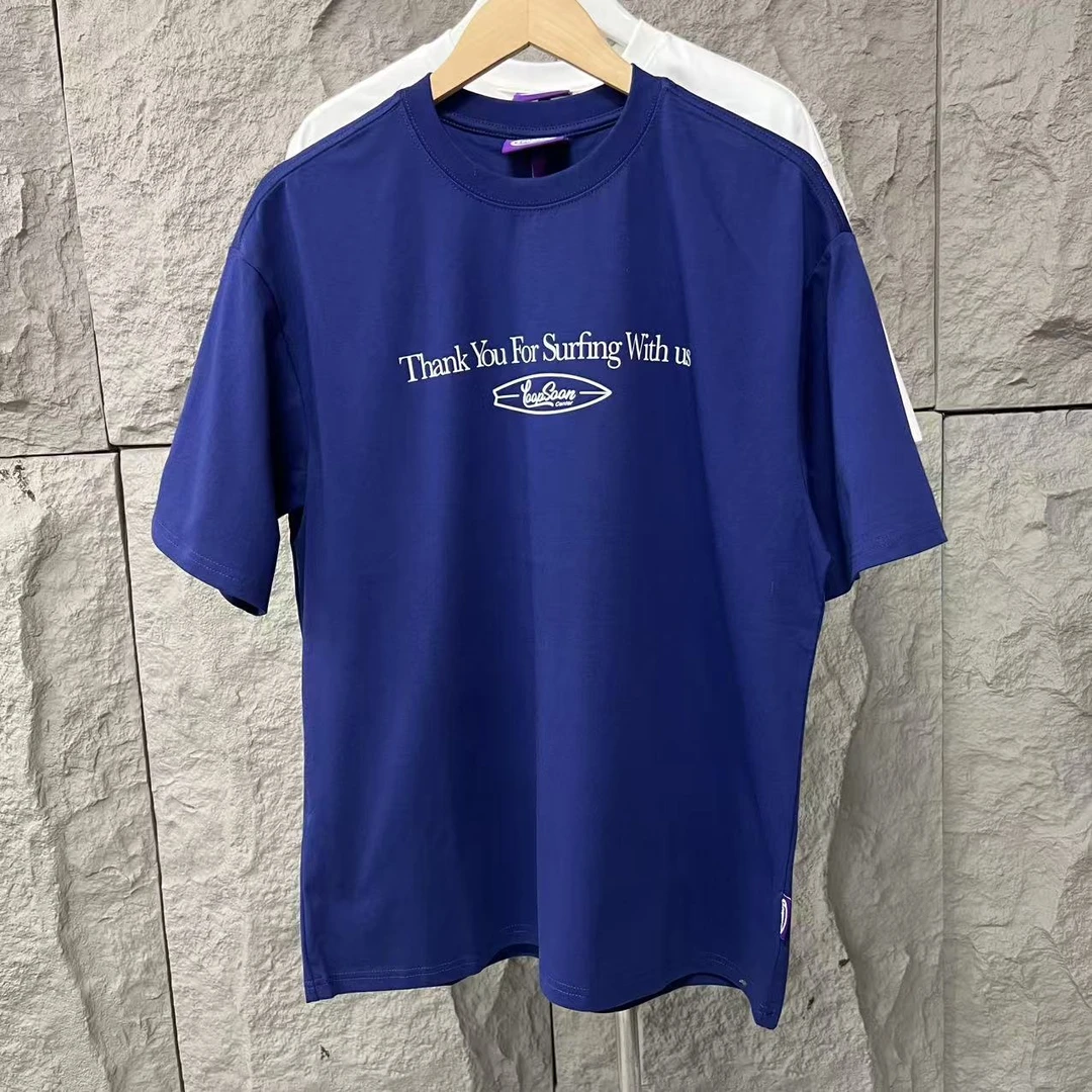 男女款字母印花圆领短袖T恤时尚休闲夏季潮流半袖 款2