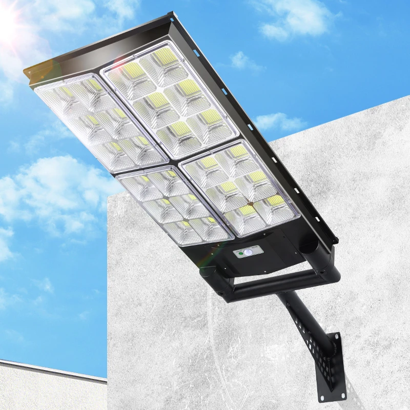 【全套】巨无霸太阳能路灯亮800平带灯杆3米4米5米6米爆亮厂家直销