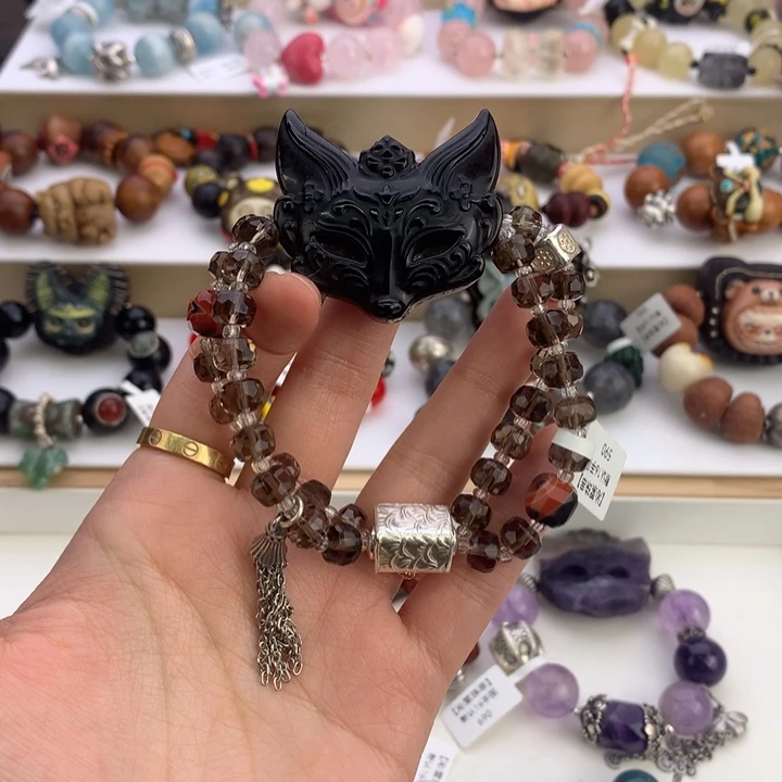 非金属大狐狸面具手串