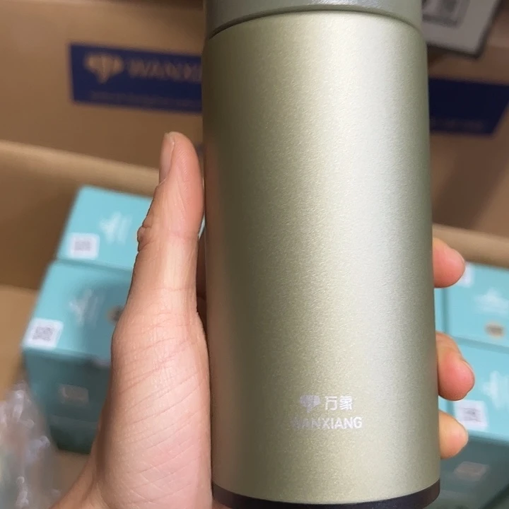 万象D20A绿色304没有网315保温杯➕杯套