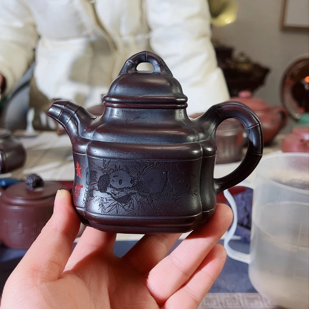 紫砂茶壶宜兴紫砂壶收藏起来