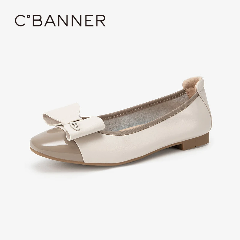 千百度 24年春季新品 浅口单鞋