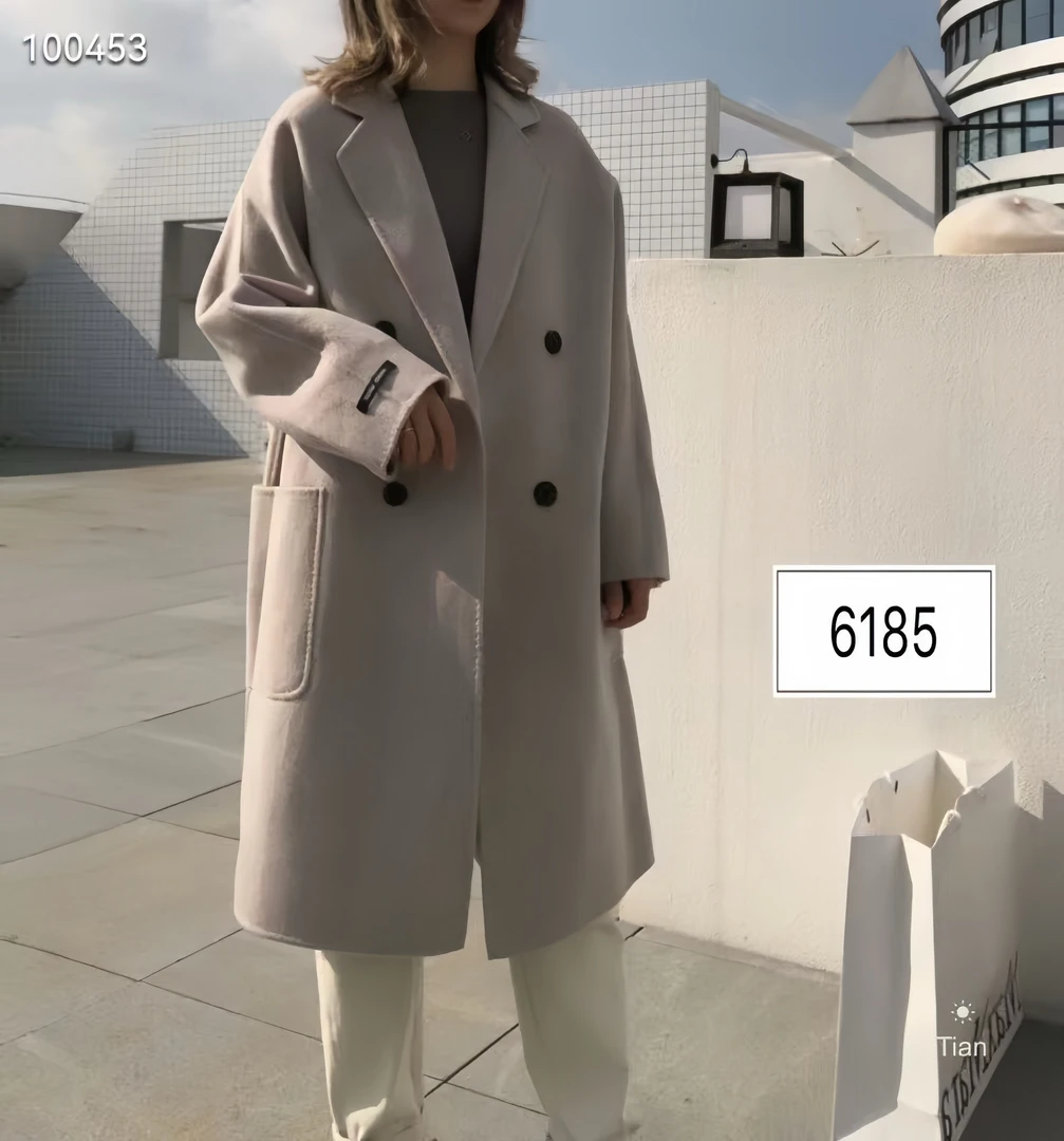 毛呢外套秋冬韩版女6185
