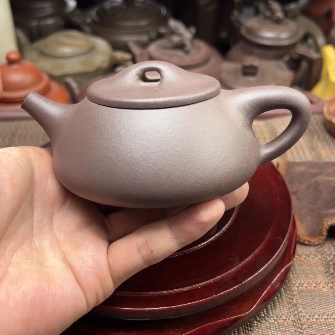 茶壶紫砂宜兴原矿紫砂壶200毫升容量