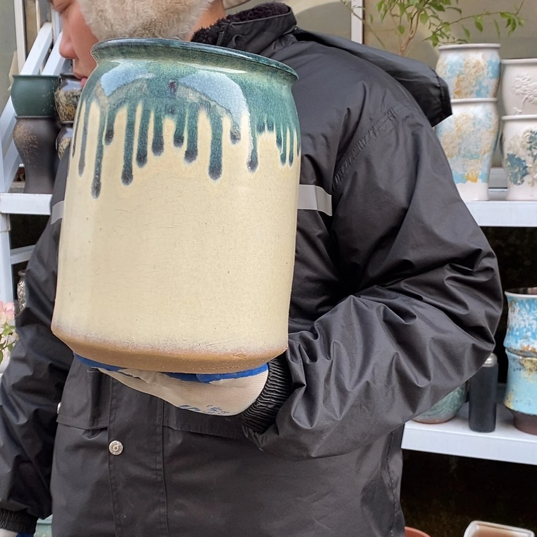 花盆紫砂口17高26福利