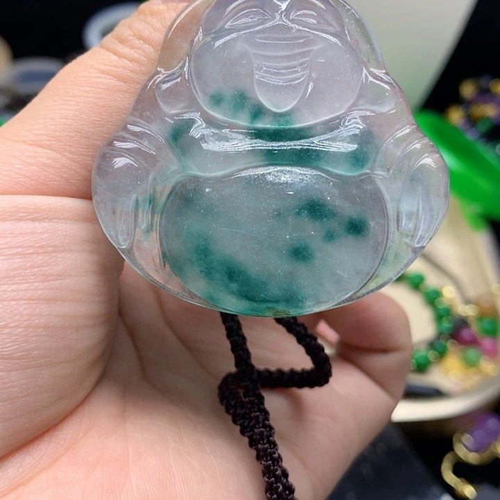 翡翠颈饰未镶嵌吊坠