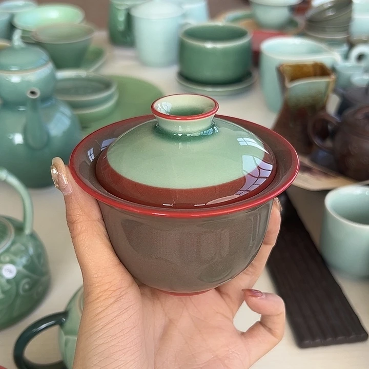 小米茶器龙泉青瓷