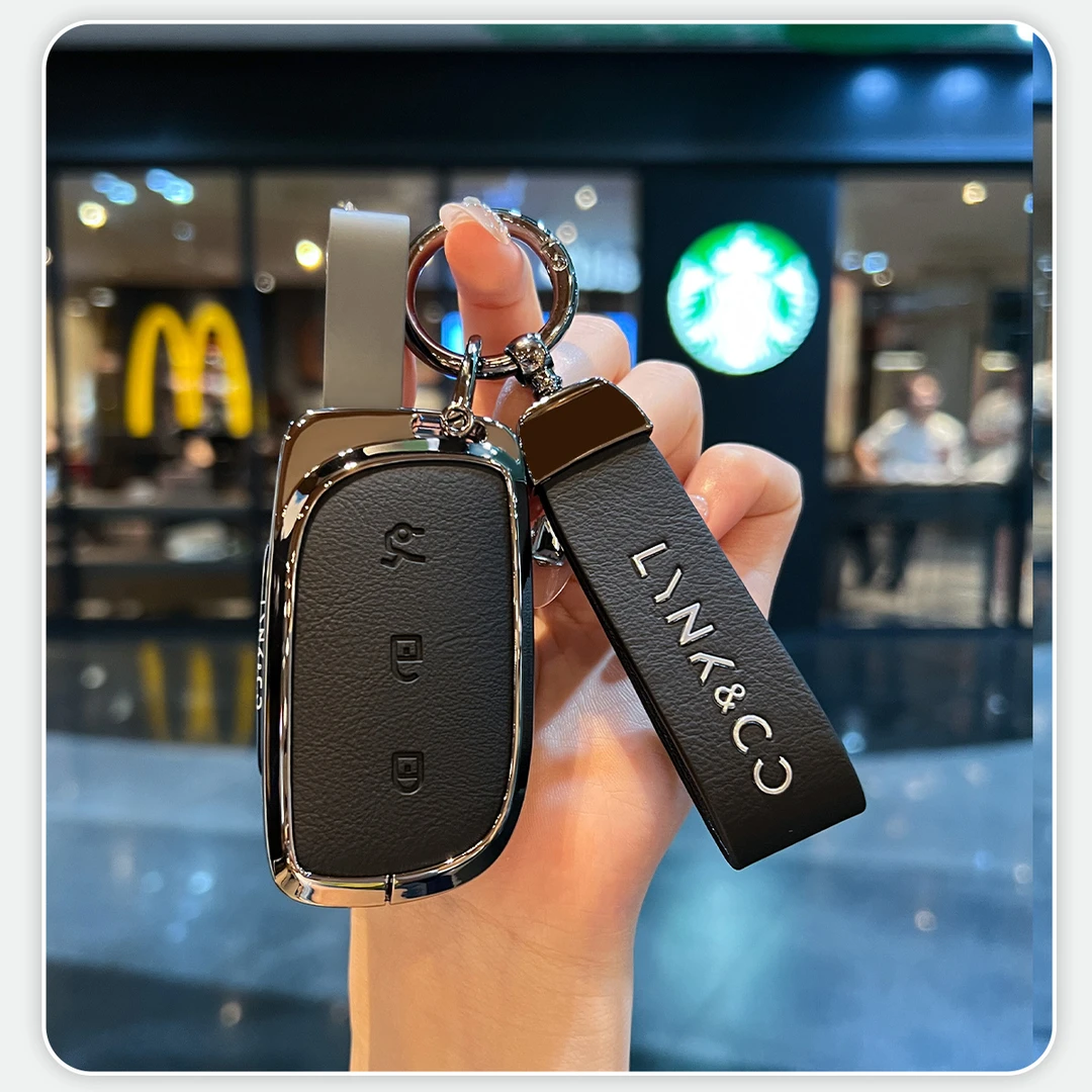 2025新款领克900钥匙套25款领克九百Ultra专用金属车包扣改装壳男