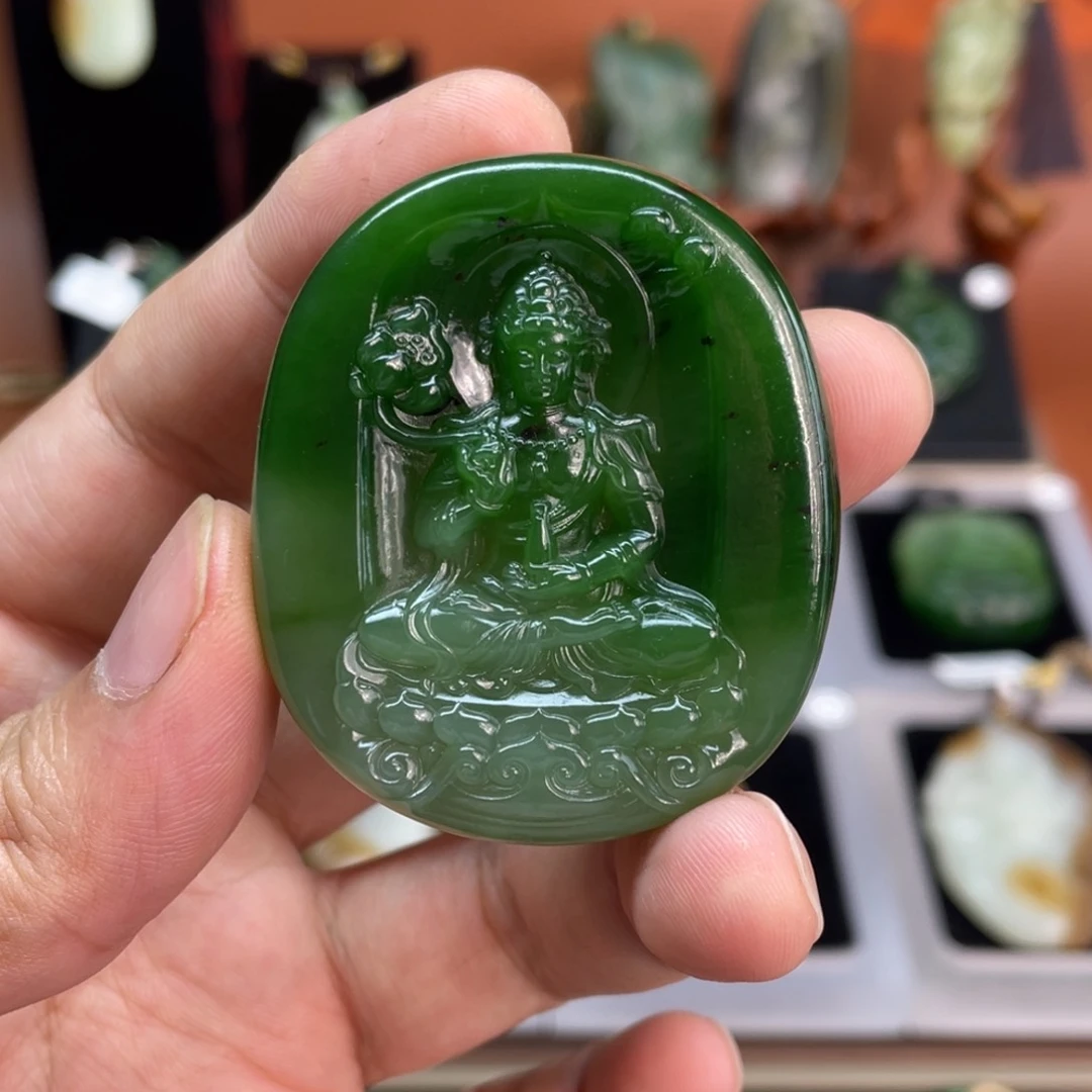 吊坠(不含链)未镶嵌和田玉