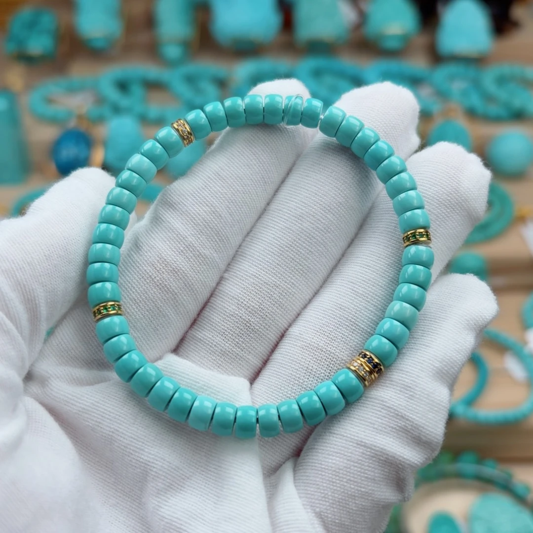 绿松石未镶嵌珠宝奇石