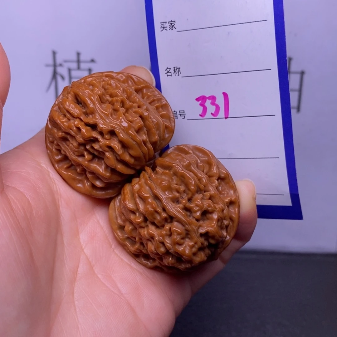 文玩核桃把件331/40四座楼
