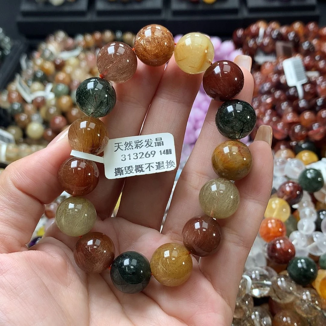 未镶嵌手链水晶，