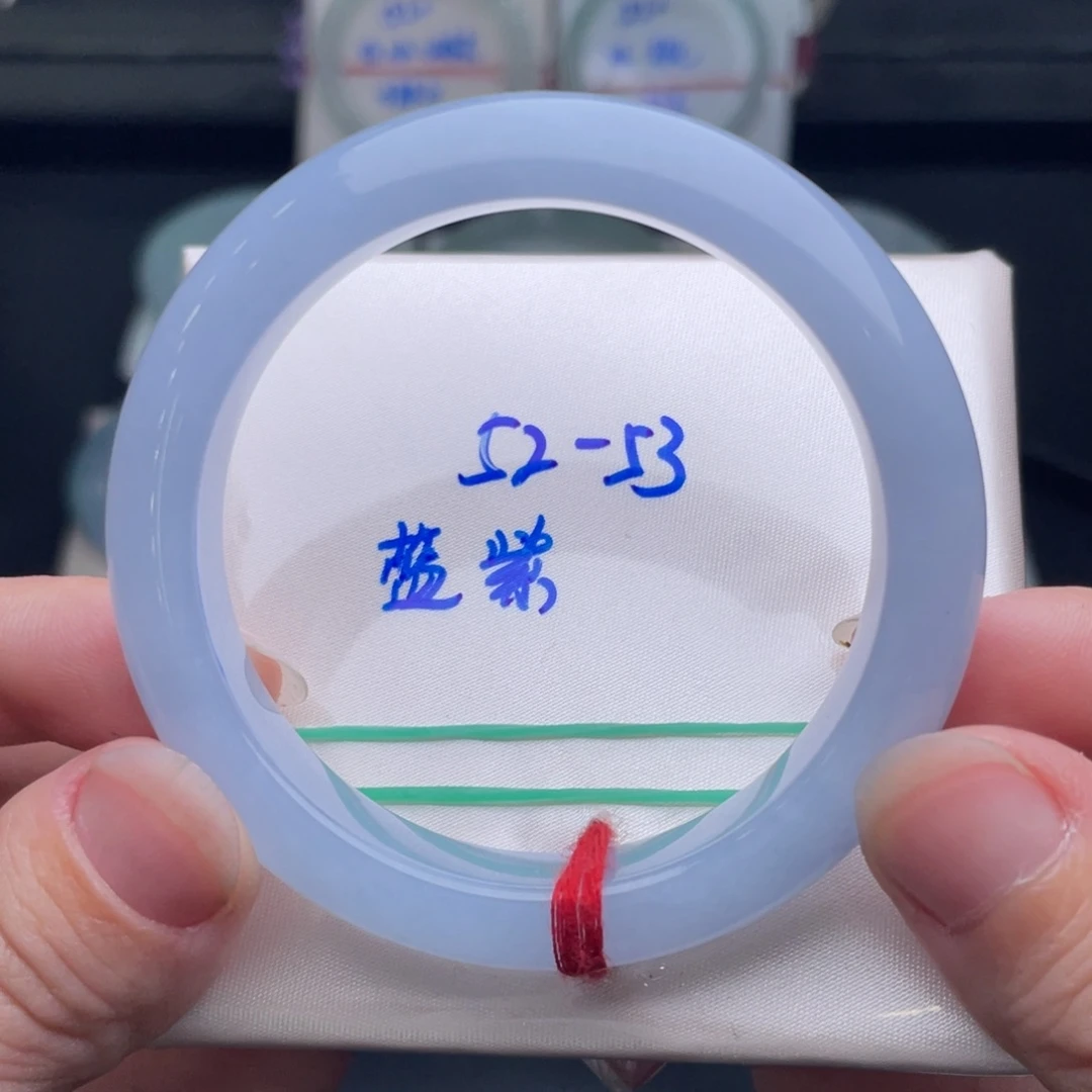 翡翠未镶嵌手镯翡翠手镯54
